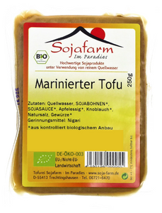 Tofu mariniert